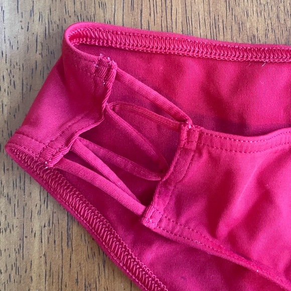 ERES Red Bikini Bottom Size 10 - Picture 3 of 5